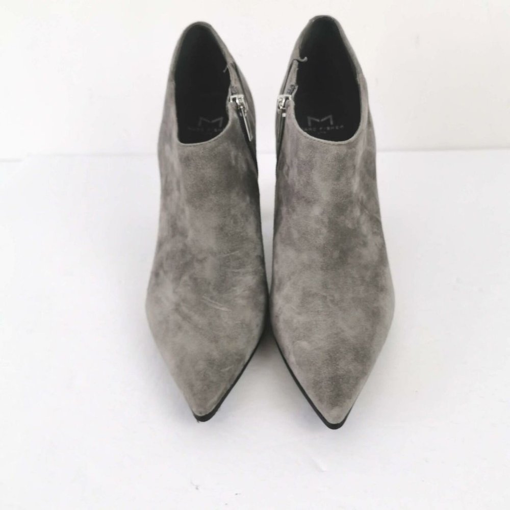 Marc Fisher Jayla Gray Suede Boot Size 9  Pointed